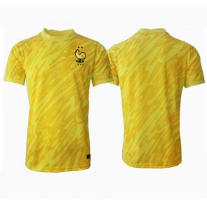 Francuska Golmanski Domaci Dres EP 2024 Kratak Rukavima